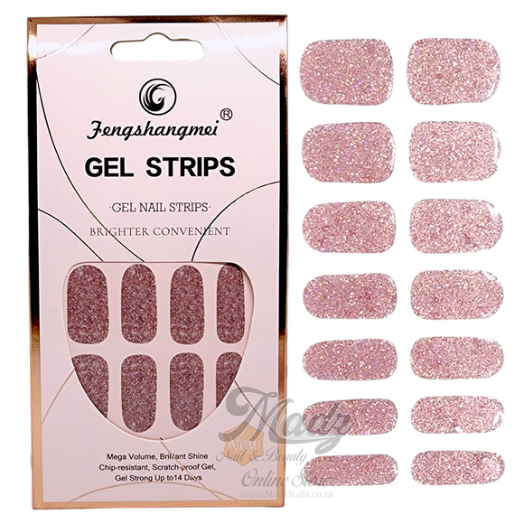 UV Gel Nail Strips - FS-J01A-LP06 - 14 Tips