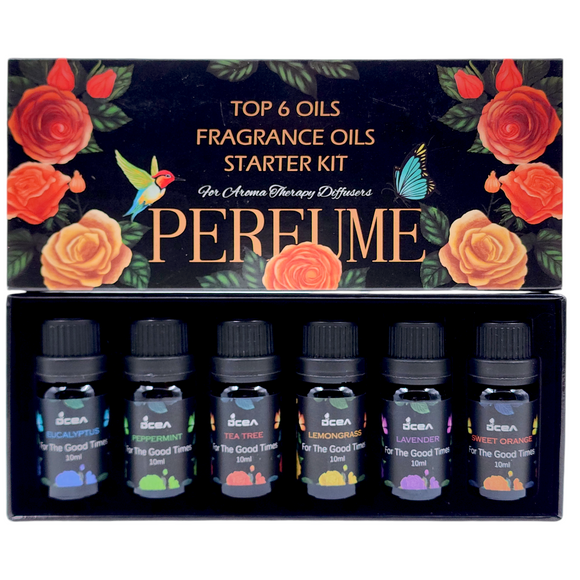 Fragrance Oils - Top 6 Oils - 10ml