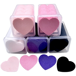 Cotton Wipes - Lint Free - 200pcs - Heart Shape