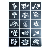 Tattoo Stencils - 12pcs