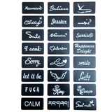 Tattoo Stencils - 12pcs