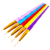 Drawing / Striping Brush Set - 5pcs