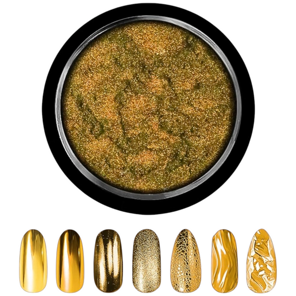 Chrome Mirror Powder - Gold