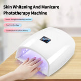 Cordless Rechargeable - UV LED Light / Lamp 66W - White