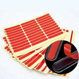 Red Double-sided Tape - 24pcs Strips