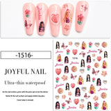 Nail Sticker - Barbie - (JO-1516)