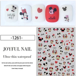 Nail Sticker - JO-1261 - Minni Mouse