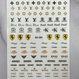 Nail Sticker - JO-977 - Ferrari