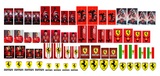 Ferrari F1 - Leclerc & Hamilton - Water Decals