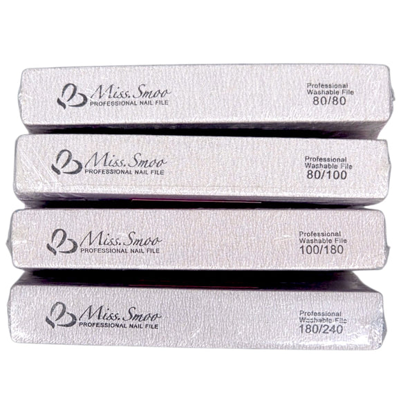 File - Grey - Straight - 25pcs – Madz Nail & Beauty