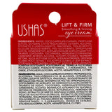 USHAS Lift & Firm Smoothing & Firming Eye Cream With Panthenol & Peptide