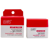 USHAS Lift & Firm Smoothing & Firming Eye Cream With Panthenol & Peptide