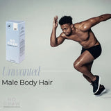 Male Body Hair Remover & Growth Inhibitor - 90 ml