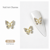 BTX Alloy Nail Rhinestones 5pcs
