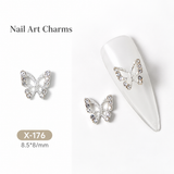 BTX Alloy Nail Rhinestones 5pcs