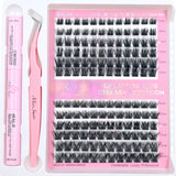 Eyelash Extension - SR054 + SR055 - 0.07-D - 9-14MIX - Set
