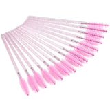 Mascara Wands / Spoolies - 50pcs - Glitter