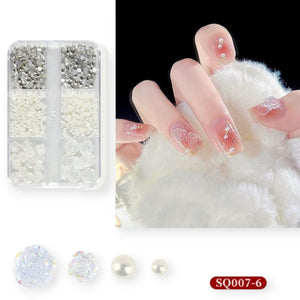 Nail Decoration - Pearl Mix Shapes - 06