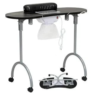 Portable Manicure Table with Dust Collector