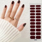 UV Gel Nail Wraps - JT-011 - 22 Tips