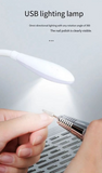 4 in 1 - Nail Dust Collector / Drill / Lamp / Rechargeable