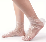 Paraffin Wax - Plastic Covers - Foot - 100pcs