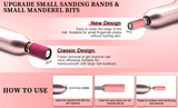 Sanding Bands for Nail Drill Bit - 60pcs