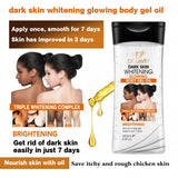 Dr Davey - Dark Skin Whitening Glowing Body Gel Oil - 200ml