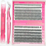 Eyelash Extension - 40P + 50P - 0.07-D - 9-14MIX - Set