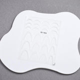 Nail Sticker - SD-1953 - French - White