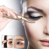 2-in-1 Electric Eyelash Curler and Eyebrow Trimmer