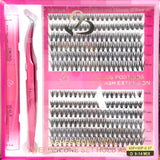 Eyelash Extension - 40P + 50P - 0.07-D - 9-14MIX - Set