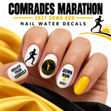Comrades 2027 - Water Decals for Nails
