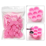 Eyelashes Extension Glue Cup Holder - 100pcs