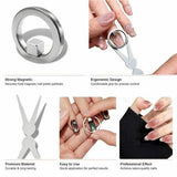Cat Eye Magnet - Circular/Ring with Scissor-Shape