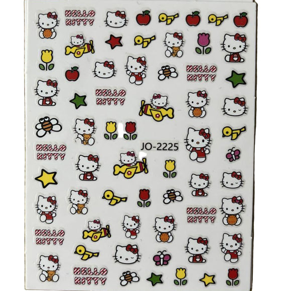 Nail Sticker - JO-2225 - Hello Kitty