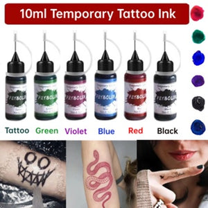 Temporary Tattoo Pigment Liquid - 10ml