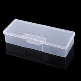 Empty Transparent Plastic Box Container