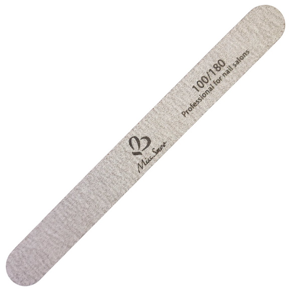 File - Straight - Grey - 100/180 - 1pcs