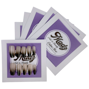 Press-On Nails Personalized Cards