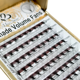 Eyelash Extension - Premade Volume Fans - 12P - 0.07 D - 9-14mm