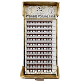 Eyelash Extension - Premade Volume Fans - 12P - 0.07 D - 9-14mm