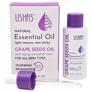 Ushas - Natural Essential Oil - Grape Seeds Oil - 22ml