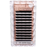 Eyelash Extension - YY - 0.07D - 12mm