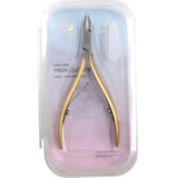 Cuticle Nipper - Gold - (G09-4mm) Stainless Steal