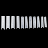 Nail Extension Re-Usable Dual Form/Mould - 120pcs - Square