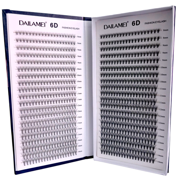 Eyelash Extension - 10P & 20P - 8 to 14mm