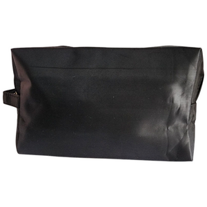 Plain Toiletry Bag - Black