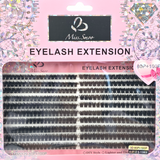 Eyelash Extension - 3D 80P+100P - 0.07-D - 9-15MIX
