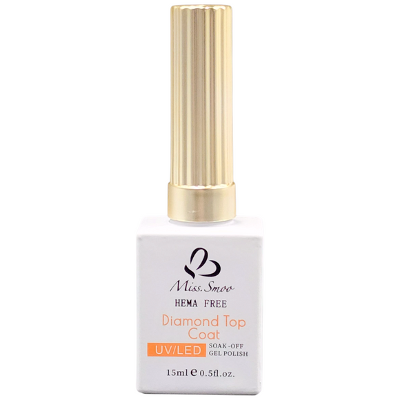 Miss Smoo - Hema Free - UV Gel Polish - Diamond Top Coat